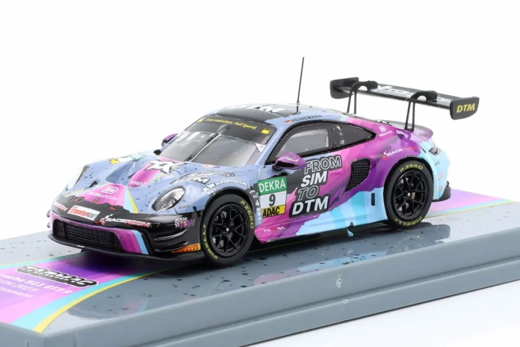 车型 1:64 Porsche 911 (992) GT3 R #9 Tim Heinemann DTM 年 2023 Tarmac Works
