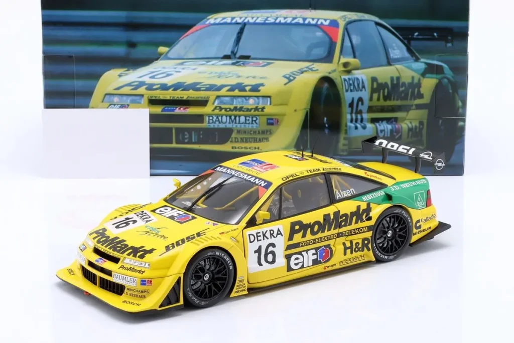 โมเดลรถ 1:18 Opel Calibra V6 4×4 DTM #16 Uwe Alzen DTM ปี 1996 WERK83