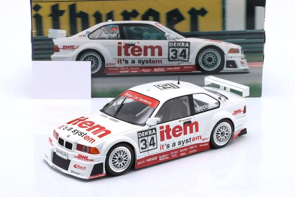 车型 1:18 BMW 325i Coupé E36 DTM #34 Harald Becker DTM 年 1994 WERK83