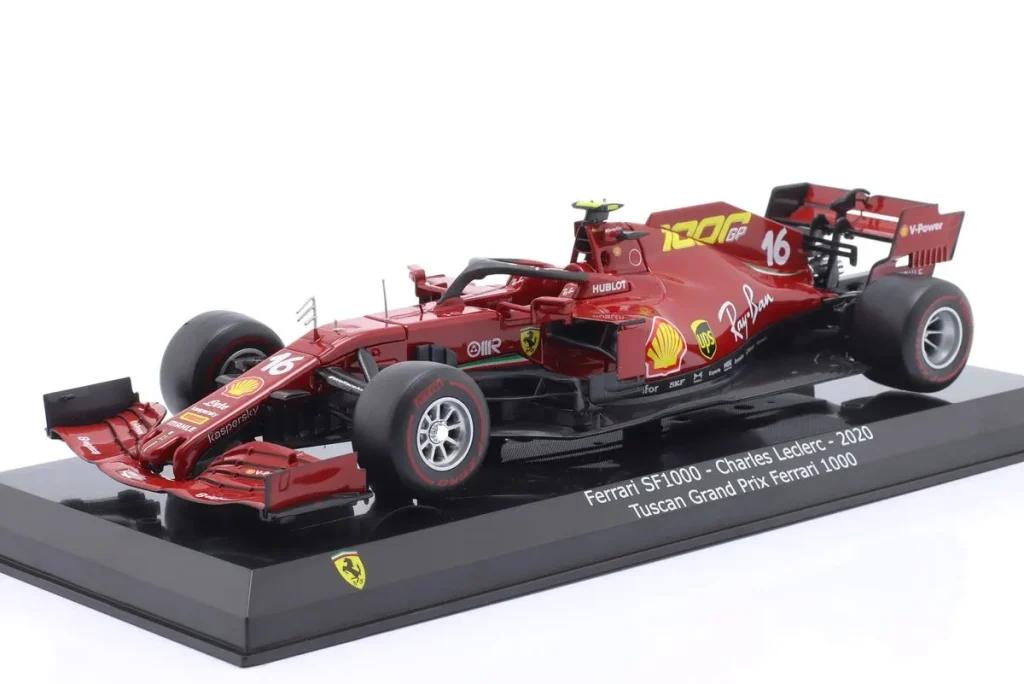 车型 1:24 Ferrari SF1000 #16 Charles Leclerc 一级方程式年 2020 Premium Collectibles