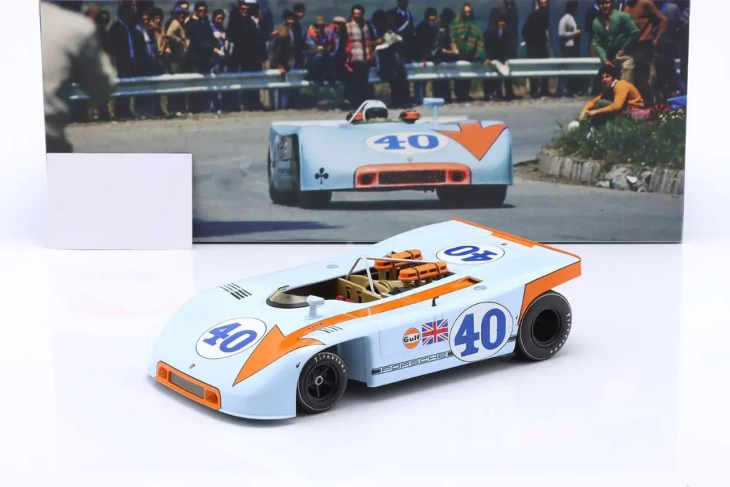 โมเดลรถ 1:18 Porsche 908/03 #40 Leo Kinnunen, Pedro Rodriguez อันดับ 2 Targa Florio ปี 1970 WERK83
