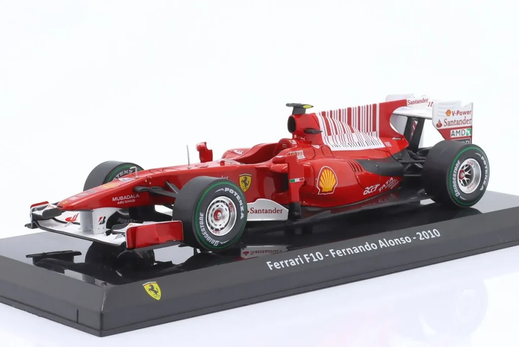 车型 1:24 Ferrari F10 #8 Fernando Alonso 一级方程式年 2010 Premium Collectibles