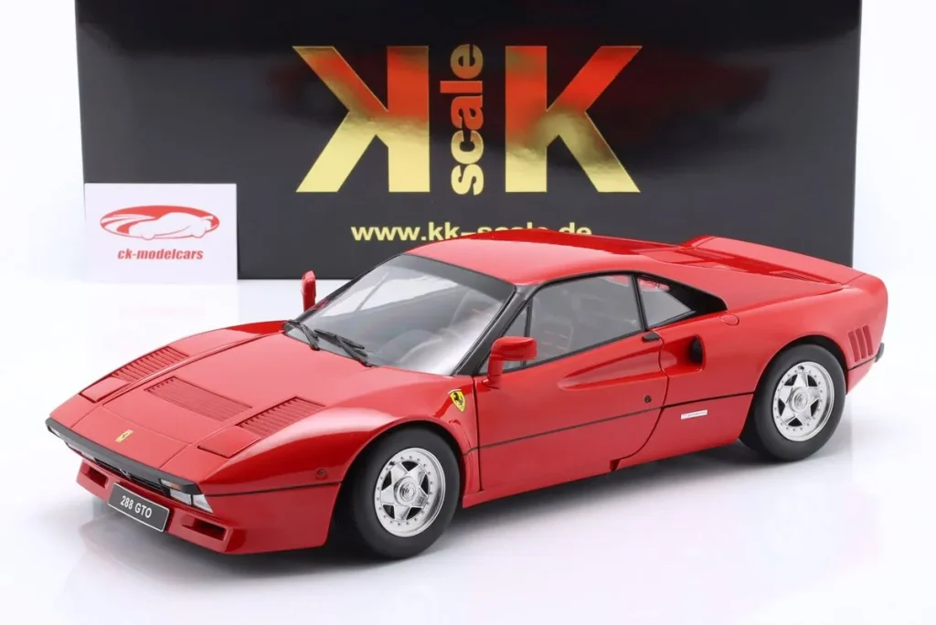 โมเดลรถ 1:12 Ferrari 288 GTO ปี 1984 สีแดง KK-Scale