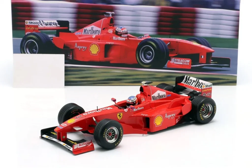โมเดลรถ 1:18 Ferrari F300 #3 Michael Schumacher ฟอร์มูล่าวัน ปี 1998 WERK83 W18033001