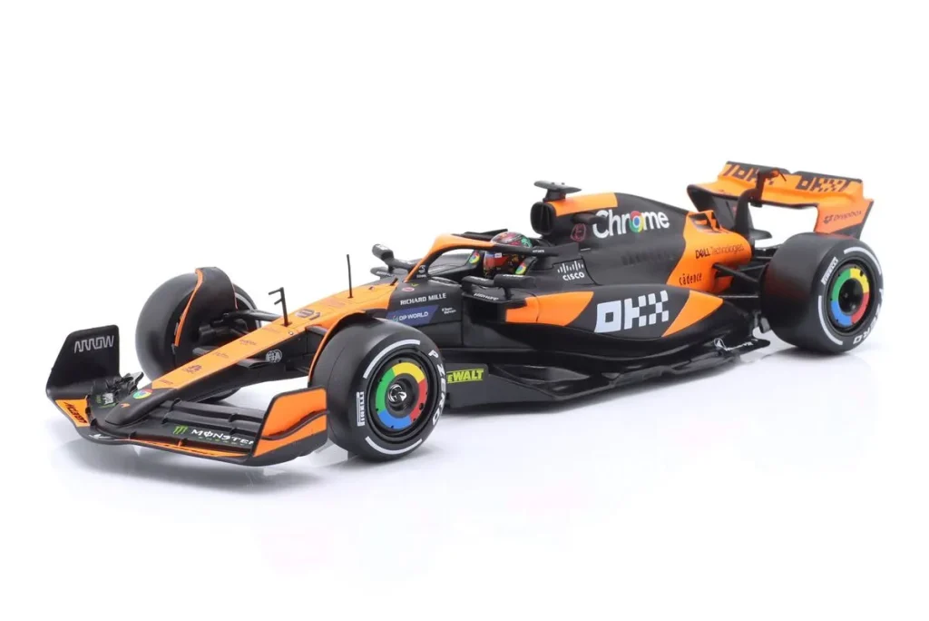 โมเดลรถ 1:24 McLaren MCL38 #81 Oscar Piastri ฟอร์มูล่าวัน ปี 2024 Bburago 18-28033 #81