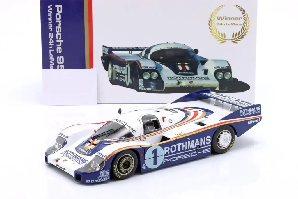 โมเดลรถ 1:18 Porsche 956 LH #1 Jacky Ickx, Derek Bell 24 ชั่วโมง เลอมังส์ ปี 1982 WERK83