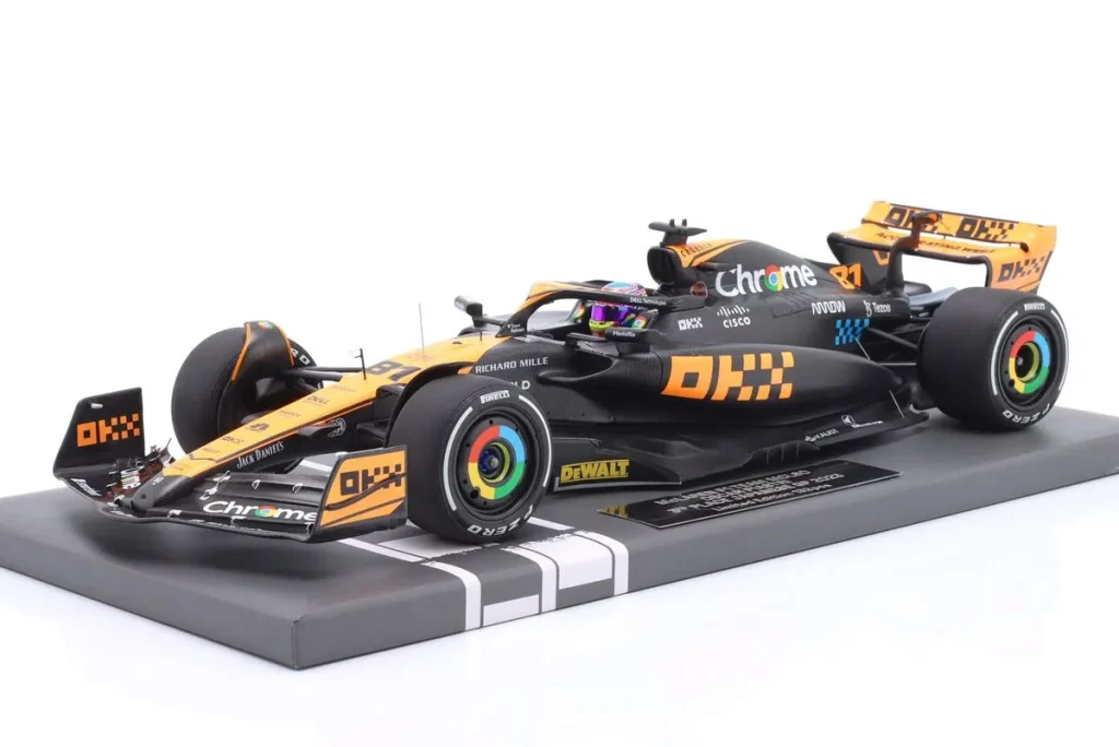 Model 1:18 McLaren MCL60 #81 Oscar Piastri Formula One year 2023 Minichamps 537233581