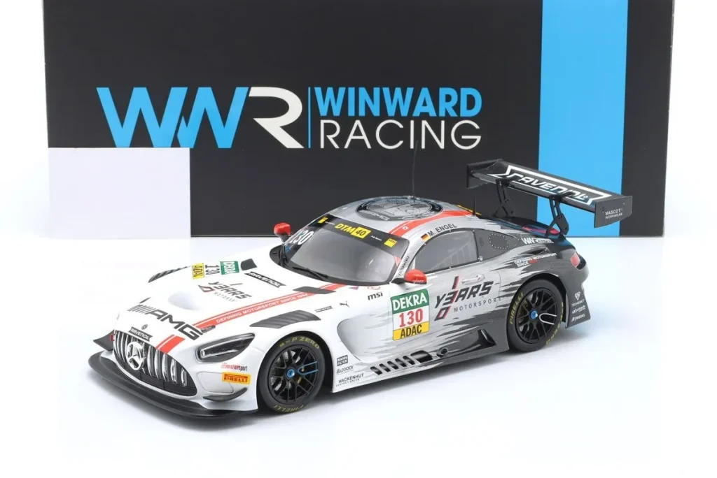 โมเดลรถ 1:18 Mercedes-AMG GT3 Evo #130 Maro Engel DTM ปี 2024 Ixo