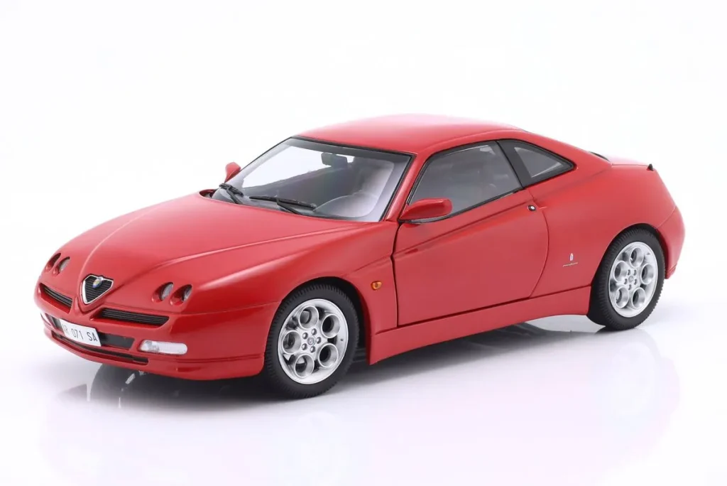 โมเดลรถ 1:18 Alfa Romeo GTV 3.0 V6 24V ปี 1998 สีแดง Mitica