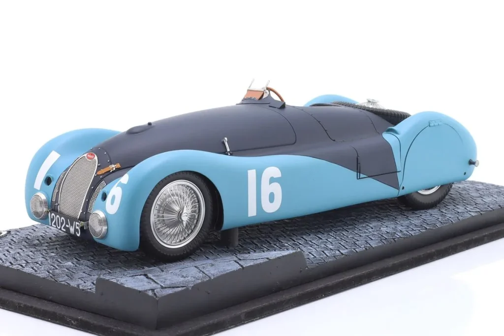 车型 1:18 Bugatti Type T57S 45 #16 Robert Benoist 年 1937 LeMans Miniatures