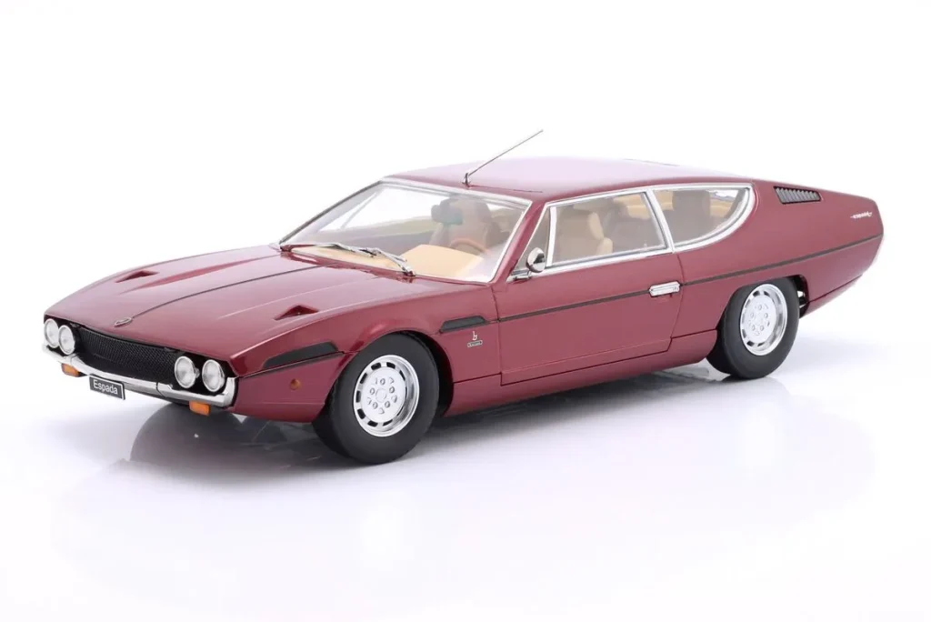 车型 1:18 Lamborghini Espada S2 年 1970 金属红 KK-Scale