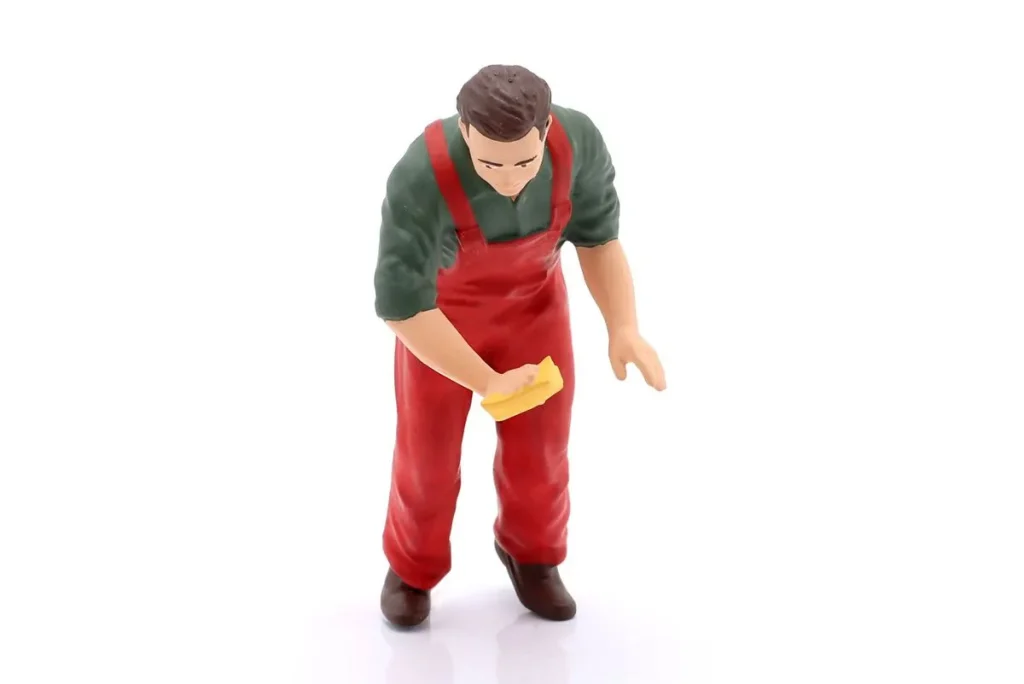 ฟิกเกอร์ 1:18 Mechaniker Werner E. figurenmanufaktur