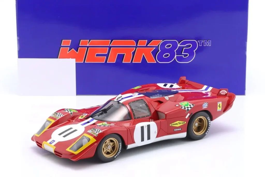 车型 1:18 Ferrari 512S #11 Ronnie Bucknum, Sam Posey 24 小时勒芒年 1970 WERK83