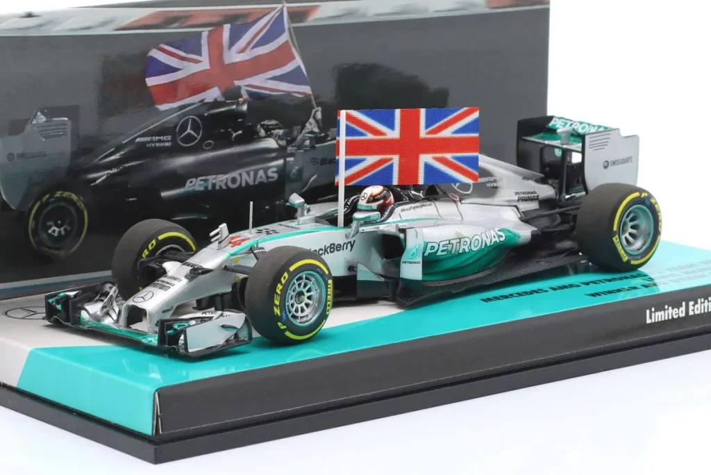 车型 1:43 Mercedes F1 W05 Hybrid #44 Lewis Hamilton 一级方程式年 2014 Minichamps