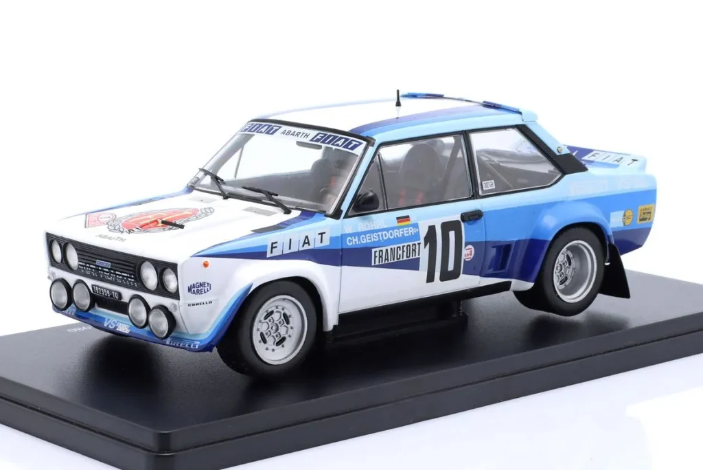 车型 1:24 Fiat 131 Abarth #10 Walter Röhrl, Christian Geistdörfer 冠军拉力赛 Monte Carlo & WRC-Champion 年 1980 Altaya