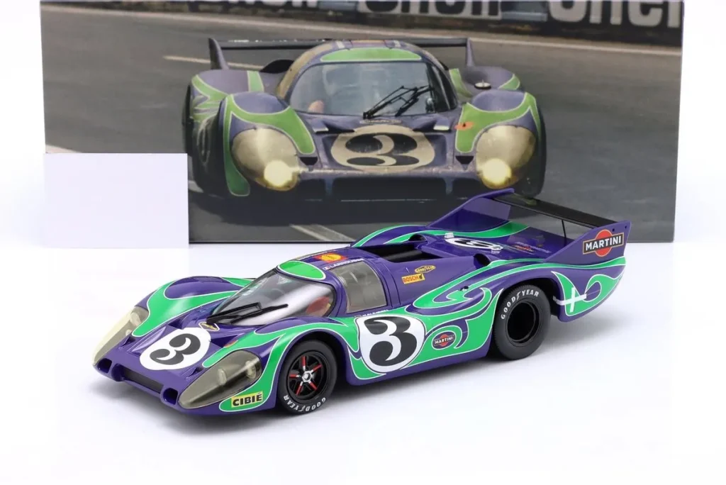 โมเดลรถ 1:18 Porsche 917L #3 Gérard Larrousse, Willi Kauhsen 24 ชั่วโมง เลอมังส์ ปี 1970 WERK83