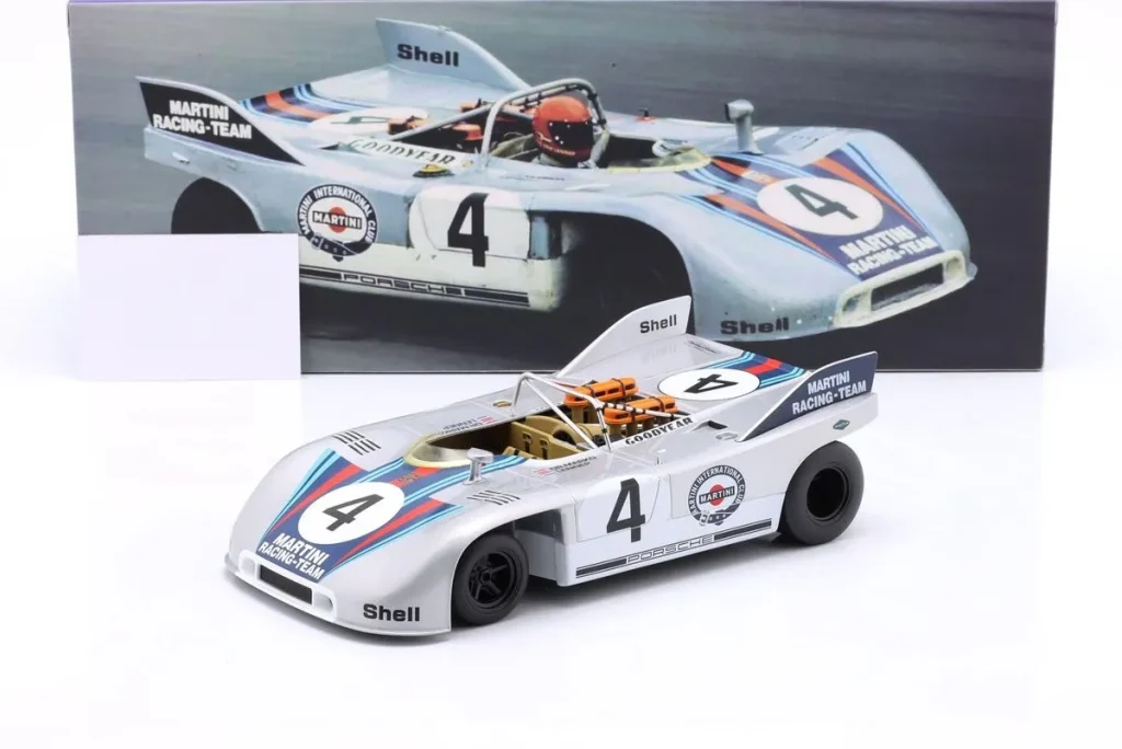 โมเดลรถ 1:18 Porsche 908/03 #4 Gijs van Lennep, Helmut Marko อันดับ 3 1000km Nürburgring ปี 1971 WERK83