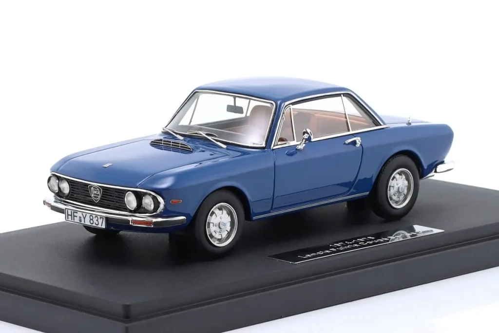 โมเดลรถ 1:43 Lancia Fulvia Coupe Series 3 สีน้ำเงิน Matrix