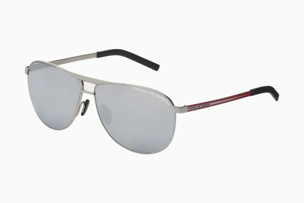 ของที่ระลึก Porsche 917 Salzburg Collection Sonnenbrille สีดำ / แดง