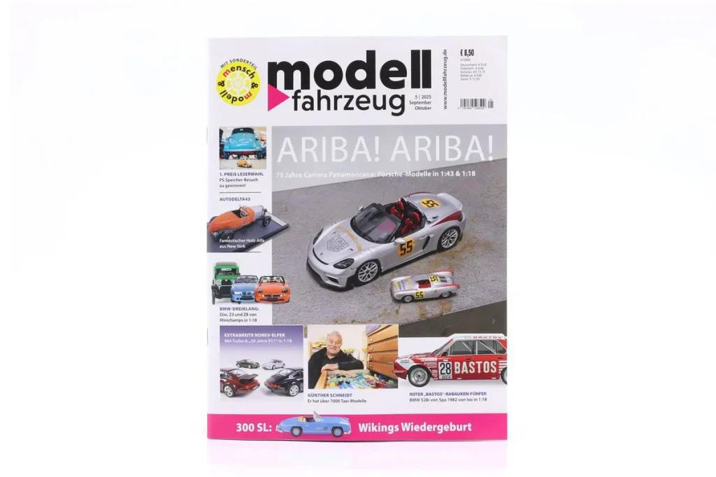 杂志 MODELLFAHRZEUG Ausgabe September / Oktober – Nr. 5 / 2025
