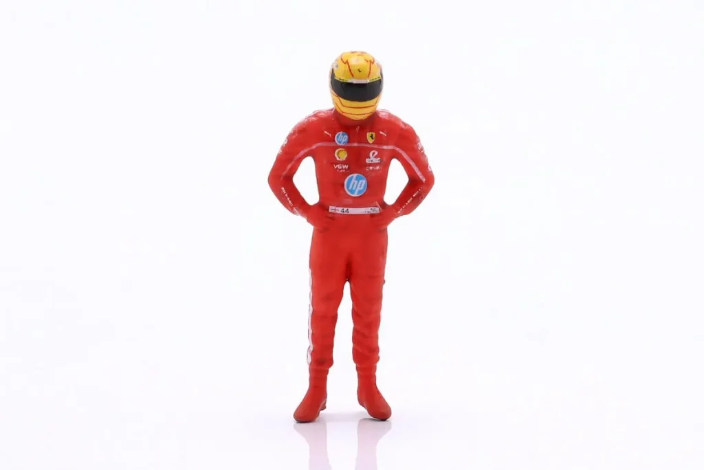 手办 1:43 Lewis Hamilton #44 Scuderia Ferrari 一级方程式 2025 Cartrix