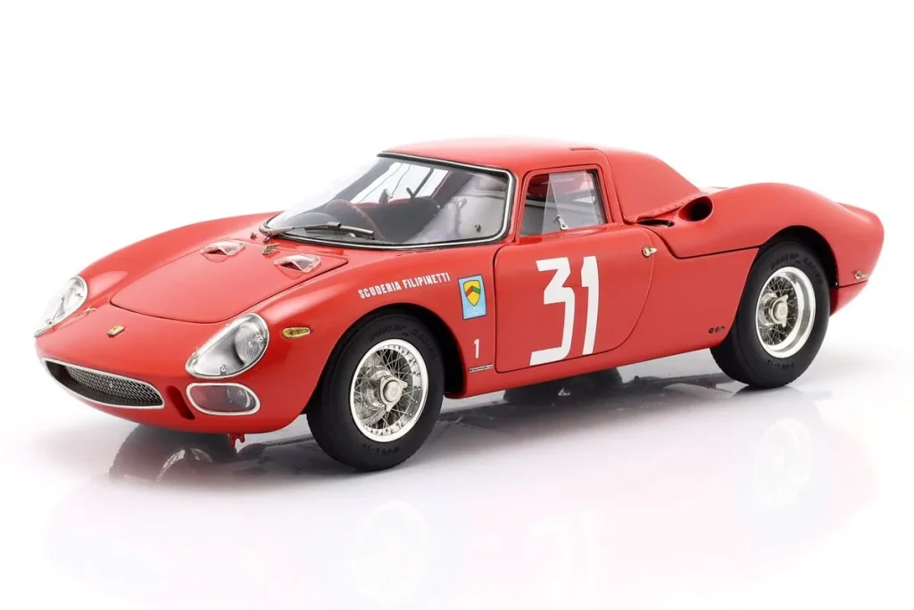 车型 1:18 Ferrari 250 LM #31 Nino Vaccarella 冠军 Coppa Inter-Europa 年 1964 CMC