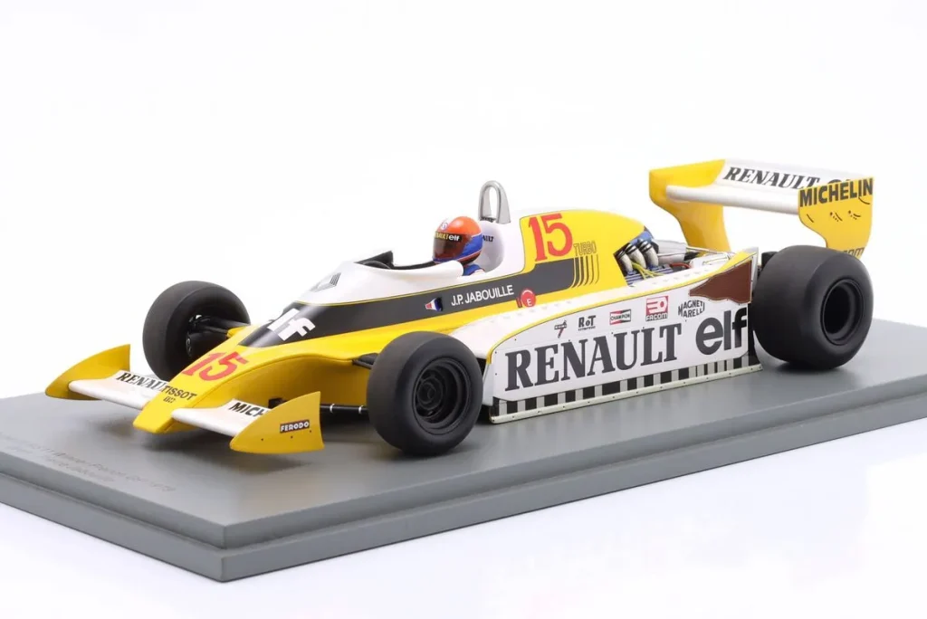 车型 1:18 Renault RS10 #15 Jean-Pierre Jabouille 一级方程式年 1979 Spark