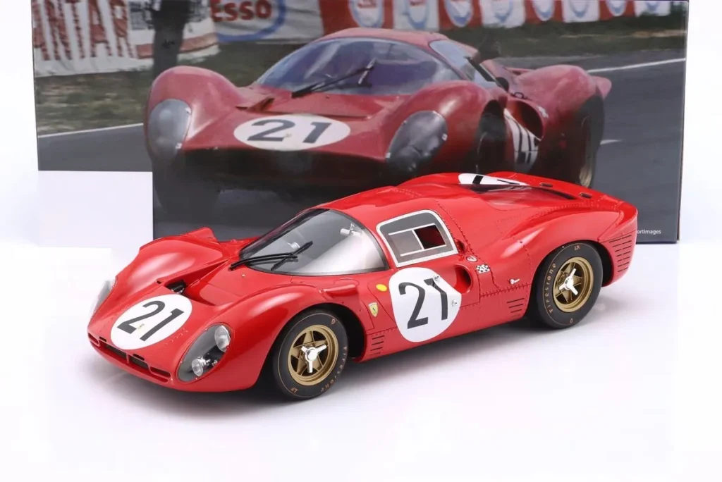车型 1:12 Ferrari 330 P4 #21 Ludovico Scarfiotti, Mike Parkes 24 小时勒芒年 1967 WERK83
