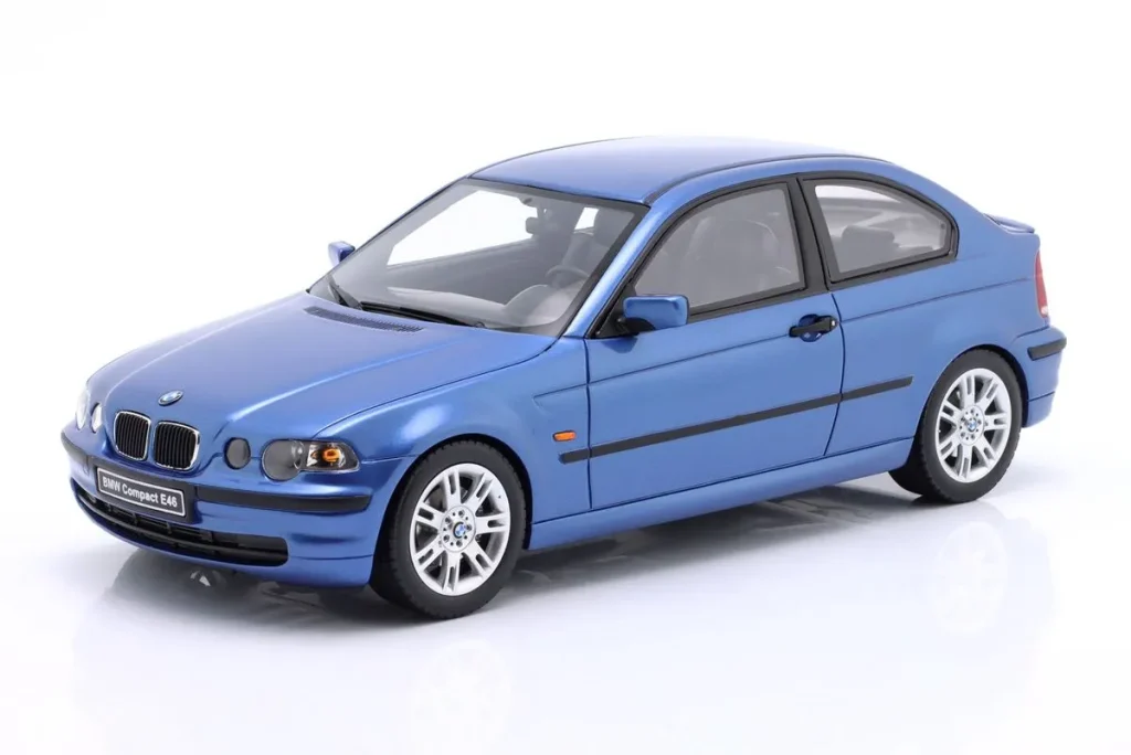 车型 1:18 BMW 318 TI Compact (E46) 年 2002 颜色 Estoril 蓝色 Ottomobile