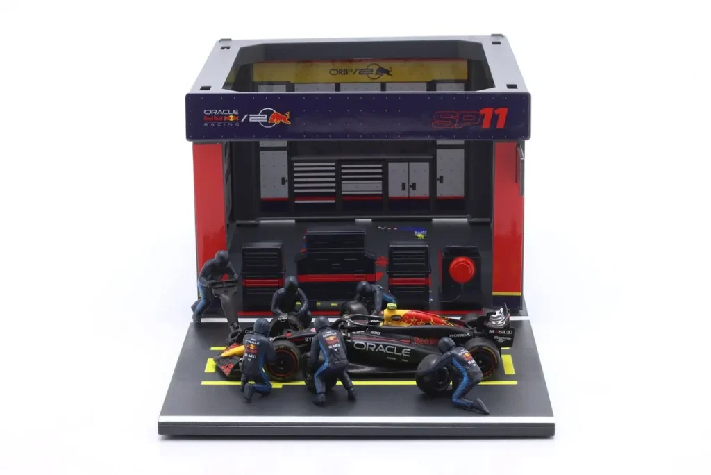 ไดโอรามา 1:43 Red Bull Racing RB20 #11 Sergio Perez ฟอร์มูล่าวัน ปี 2024 Bburago