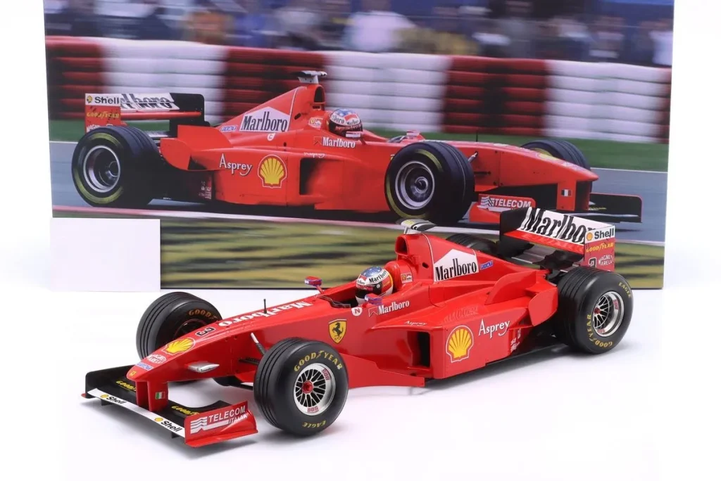 Model 1:12 Ferrari F300 #3 Michael Schumacher Formula One year 1998 WERK83 W12003001