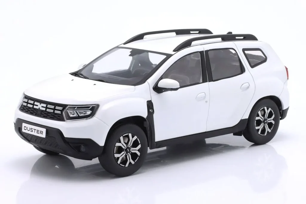 โมเดลรถ 1:18 Dacia Duster PH.2.5 ปี 2024 สีขาว Solido