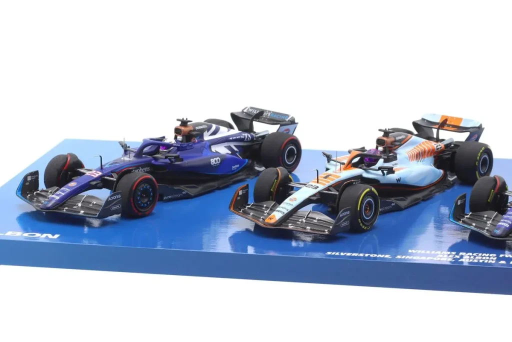 โมเดลรถ 1:43 Williams FW45 #23 Alexander Albon ฟอร์มูล่าวัน ปี 2023 Minichamps 447239923