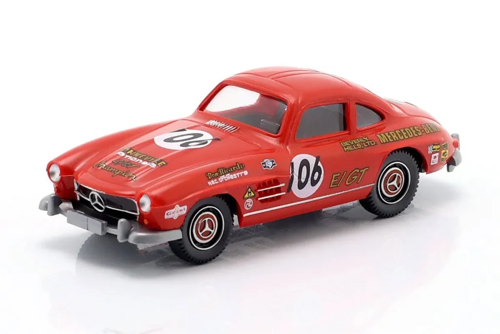 车型 1:87 Mercedes-Benz 300 SL #106 “Don Ricardo” 红色 Wiking