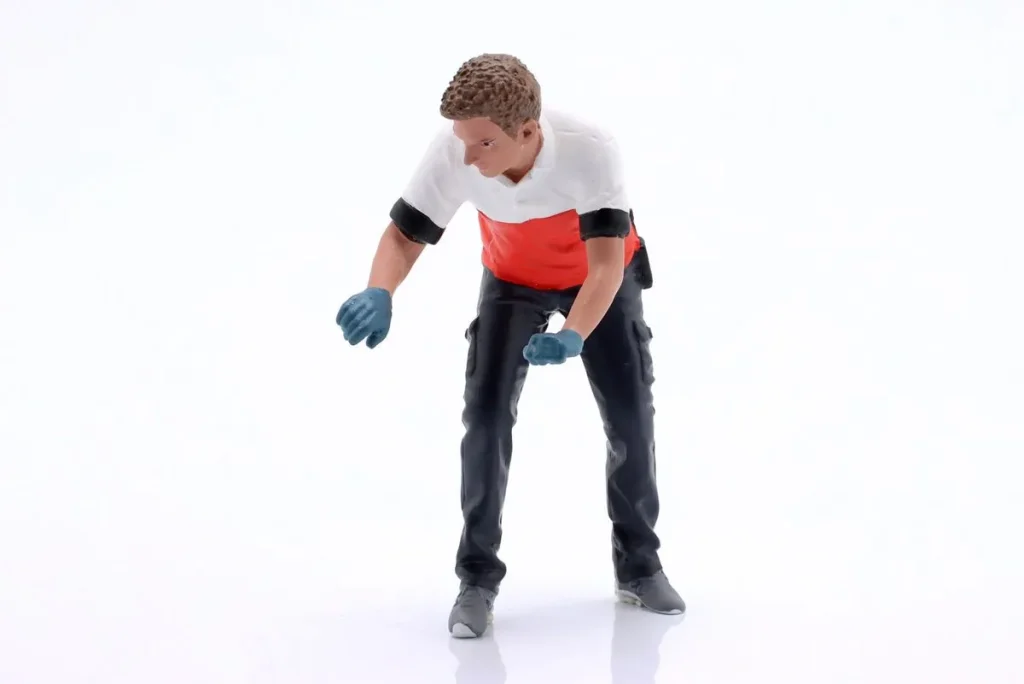 手办 1:18 Race Crew #6 American Diorama