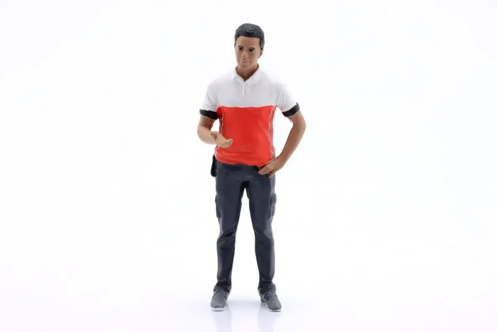 手办 1:18 Race Crew #4 American Diorama