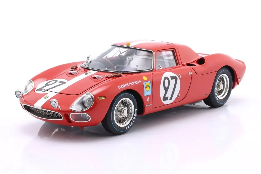 车型 1:18 Ferrari 250 LM / Chassis 6119 #27 Dieter Spoerry, Armand Boller 排名 6 24h LeMans 年 1965 CMC