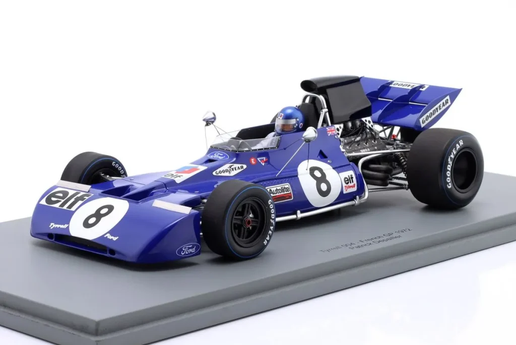 โมเดลรถ 1:18 Tyrrell 004 #8 Patrick Depailler ฟอร์มูล่าวัน ปี 1972 Spark