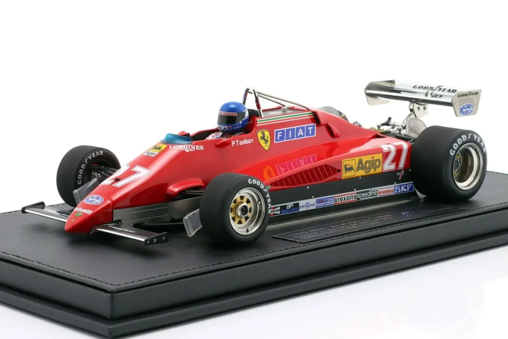 โมเดลรถ 1:18 Ferrari 126C2 #27 Patrick Tambay อันดับ 2 Italien GP ฟอร์มูล่าวัน ปี 1982 GP Replicas