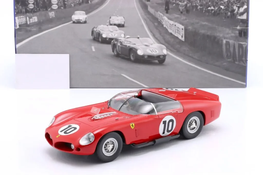 โมเดลรถ 1:18 Ferrari 250 TR61 #10 Olivier Gendebien, Phil Hill ผู้ชนะ 24h LeMans ปี 1961 WERK83
