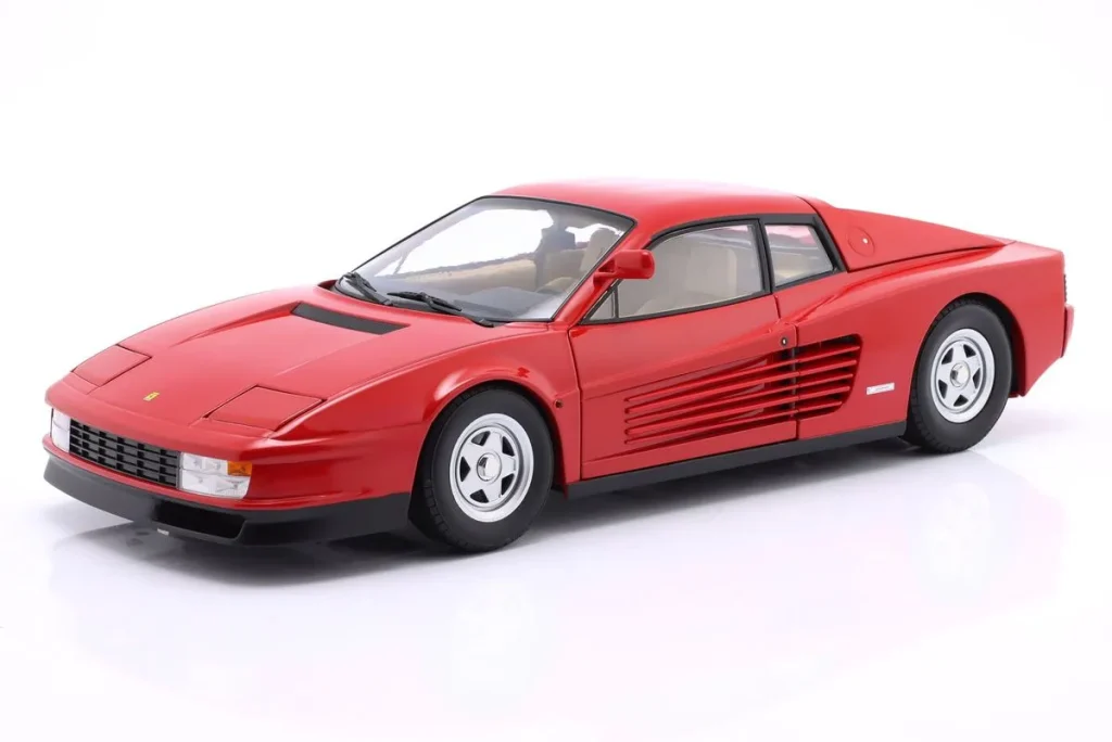 โมเดลรถ 1:12 Ferrari Testarossa Monospecchio ปี 1984 สีแดง KK-Scale