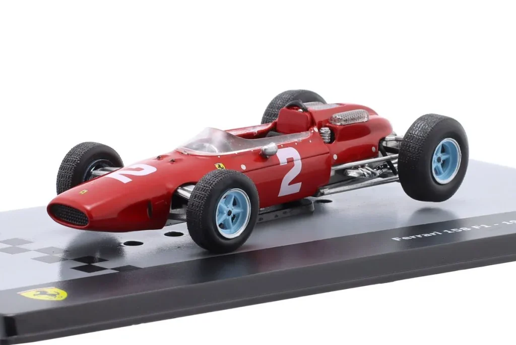 โมเดลรถ 1:43 Ferrari 158 #2 John Surtees ฟอร์มูล่าวัน แชมป์โลก ปี 1964 Altaya