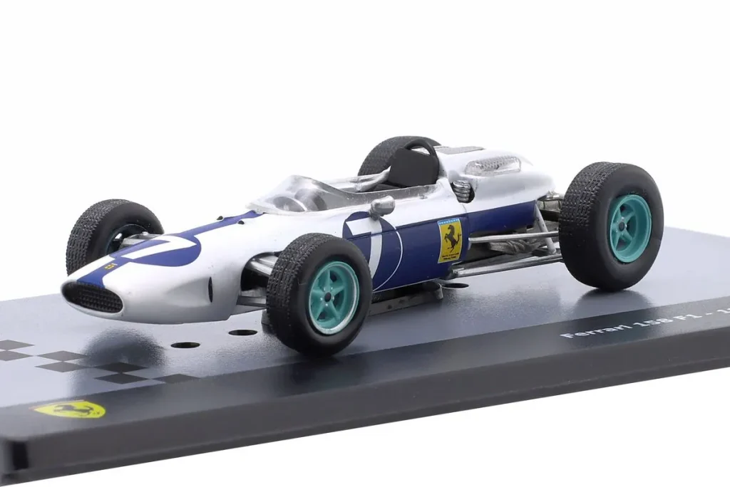โมเดลรถ 1:43 Ferrari 158 #7 John Surtees ฟอร์มูล่าวัน ปี 1964 Altaya