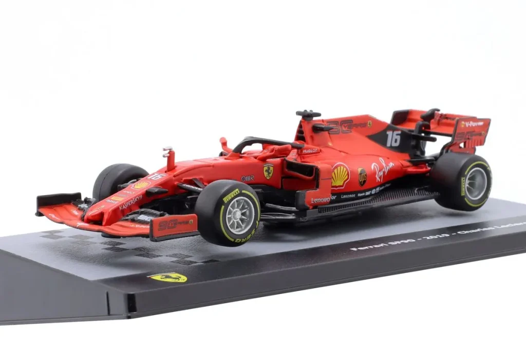 โมเดลรถ 1:43 Ferrari SF90 #16 Charles Leclerc ฟอร์มูล่าวัน ปี 2019 Altaya
