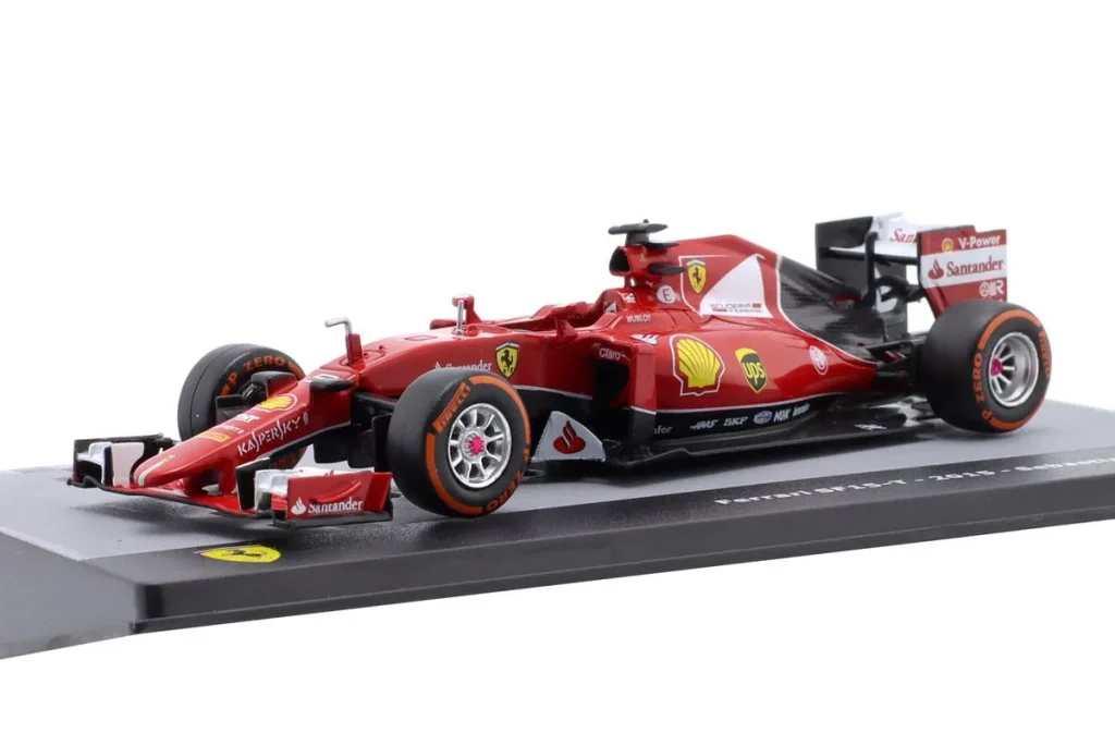 โมเดลรถ 1:43 Ferrari SF15-T #5 Sebastian Vettel ฟอร์มูล่าวัน ปี 2015 Altaya