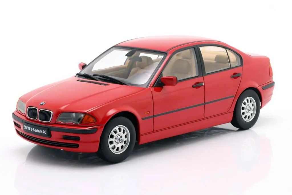 车型 1:18 BMW 3er Serie (E46) Limousine 年 1999 红色 KK-Scale