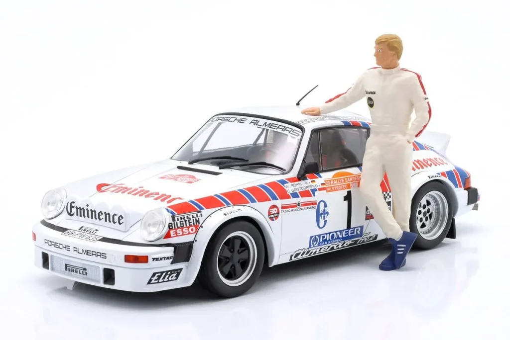ฟิกเกอร์ 1:18 Walter Röhrl แรลลี่ San Remo Walter Röhrl figurenmanufaktur