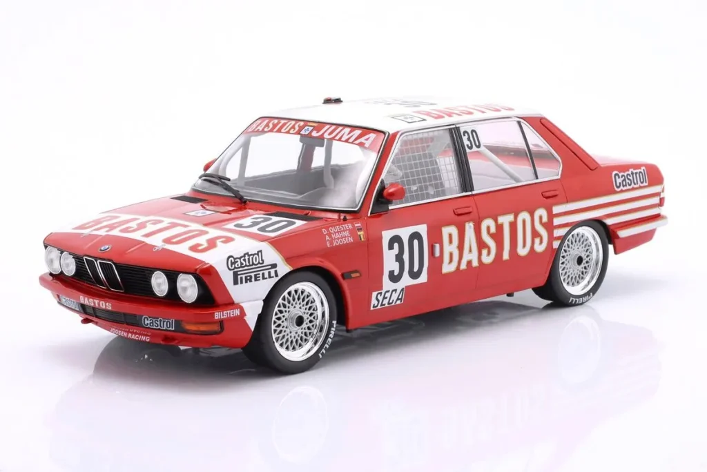 โมเดลรถ 1:18 BMW 528i #30 Hans Heyer, Eddy Joosen, Armin Hahne, Dieter Quester 24 ชั่วโมง สปา ปี 1982 Ixo