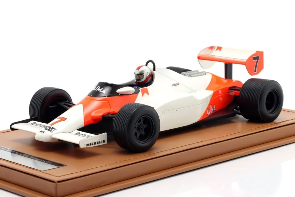 โมเดลรถ 1:18 McLaren MP4/1C #7 John Watson ฟอร์มูล่าวัน ปี 1983 Tecnomodel