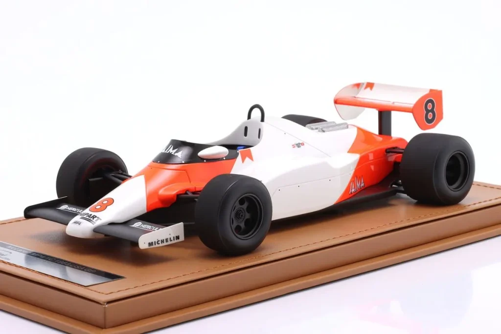 โมเดลรถ 1:18 McLaren MP4/1C #8 Niki Lauda อันดับ 2 USA West GP ฟอร์มูล่าวัน ปี 1983 Tecnomodel